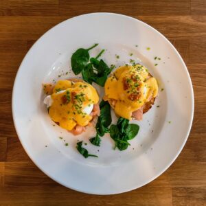 Smoked Salmon Eggs Benedict