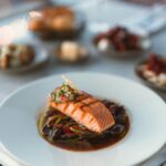 Pan-Seared Salmon with Vegetables