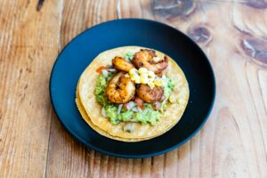 Grilled Shrimp and Pineapple Tacos