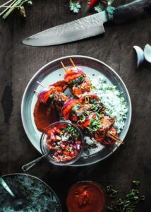 Tandoori Chicken Skewers