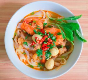 Hủ Tiếu with Prawns