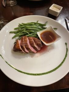 Pan-Seared Duck Breast with Orange-Port Pan Sauce