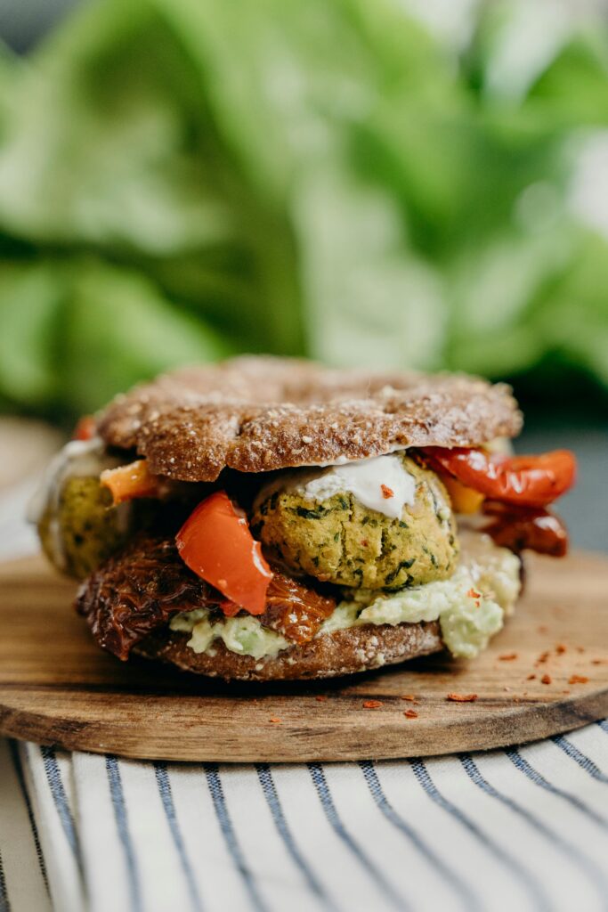 Vegan Falafel Burge