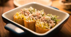 Inari Sushi Rolls with Tuna Salad