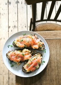 Smoked Salmon Toast