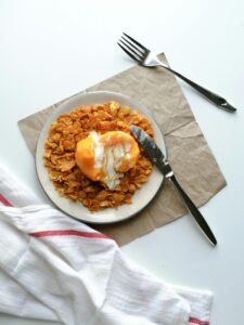 Cornflakes Breakfast with Mango