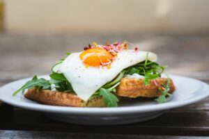 Avocado Toast with a Fried Egg