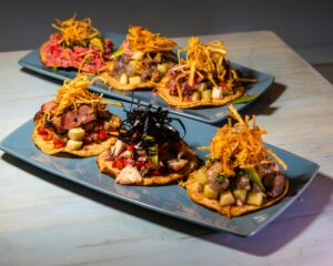 Ceviche Tostadas