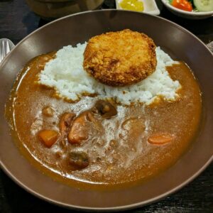 Japanese Curry Rice with Croquette