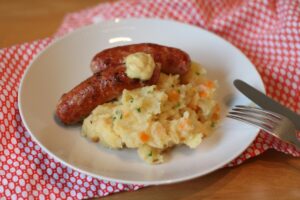 Sausage and Mashed Potatoes