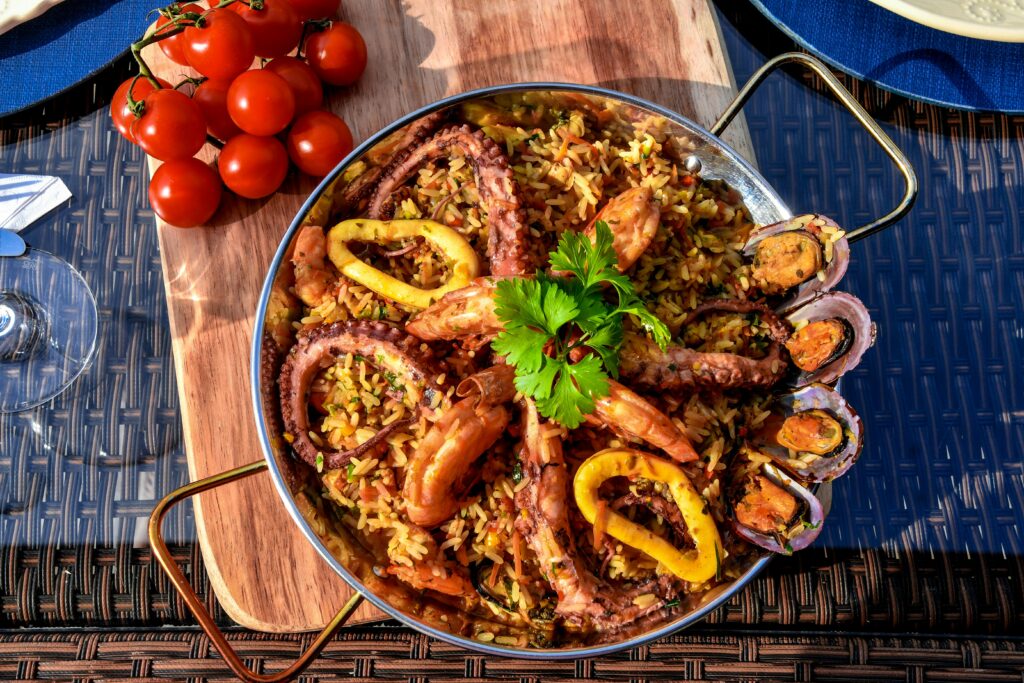 Seafood Paella