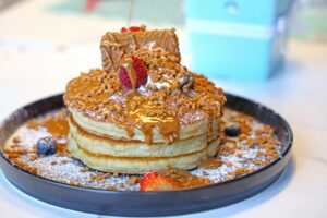 Chocolate Hazelnut Pancakes