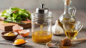 How Emulsions Work In Salad Dressings